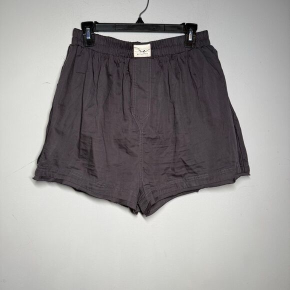 We the Free day to day solid boxer shorts washed black large - Picture 2 of 5